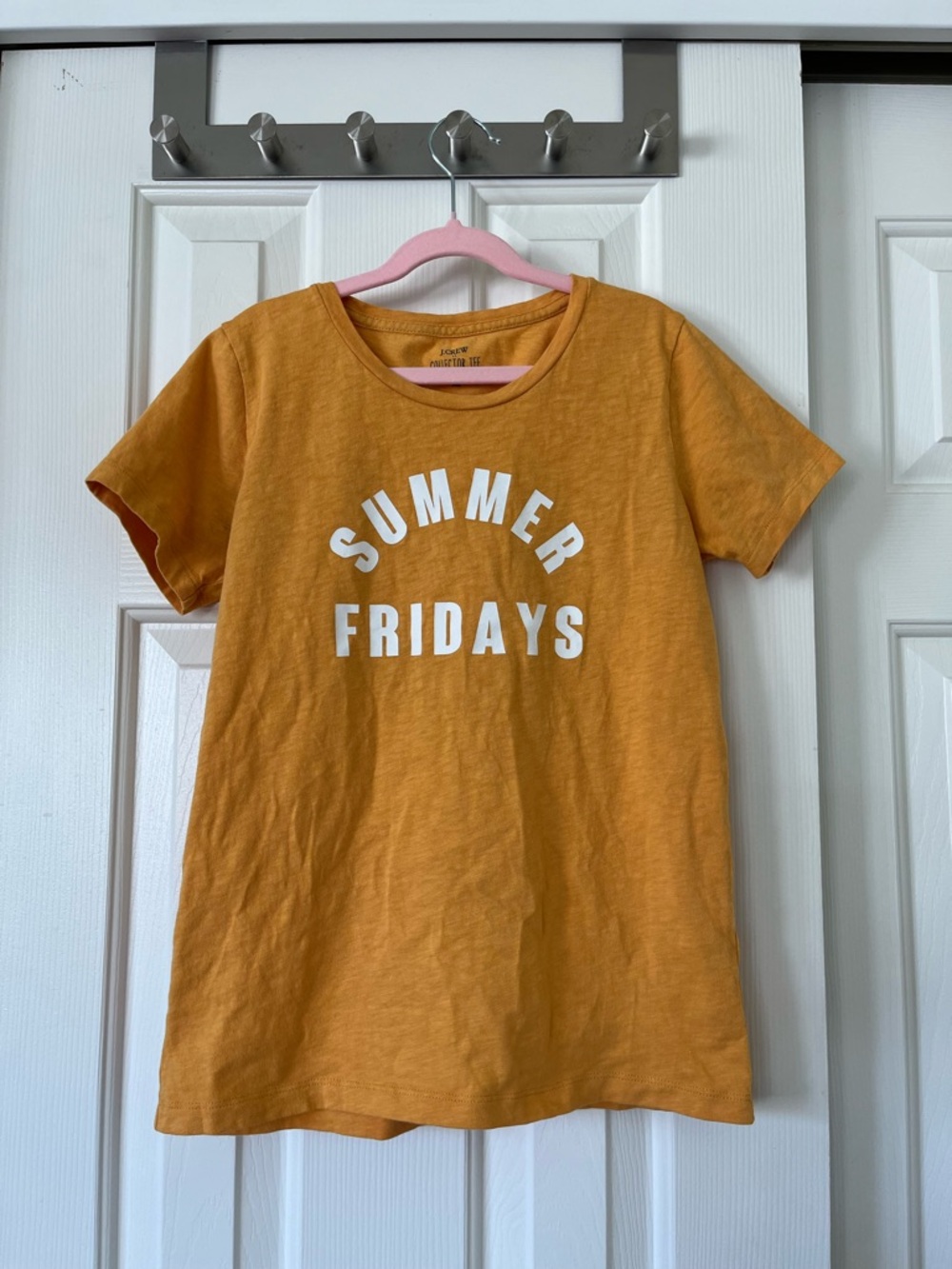 J. Crew collector t-shirt, size XS, ‘summer Fridays’